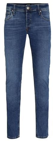 JACK & JONES Jjiliam Jjoriginal Agi 004 Noos, Vaqueros skinny Hombre, Azul Denim, 29W / 34L