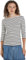 Tommy Hilfiger Damen Langarmshirt Slim U-Boot-Ausschnitt, Mehrfarbig (Breton Ecru/Desert Sky), XS