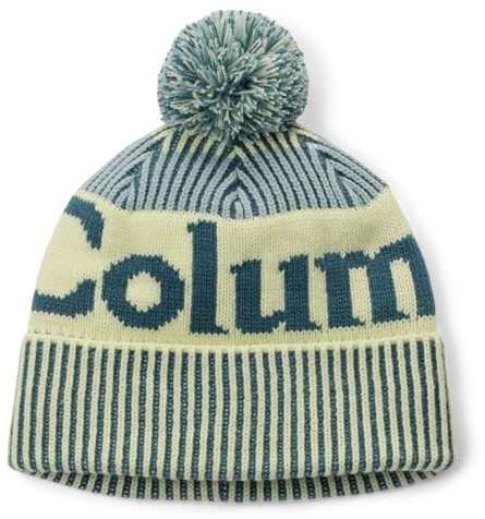 Columbia Youth Unisex Polar Powder™ III Beanie, Everblue, Crushed Blue, Citron Haze, Einheitsgröße EU