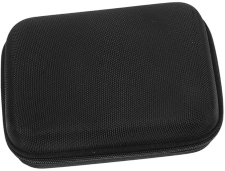 OUNONA Bolsa Organizadora Portátil para Suministros de Diabetes Protector Antichoque, Tamaño Compacto, Cierre Cremallera, Adecuado para Viajar y Uso Diario, Funda Protectora para Monitor