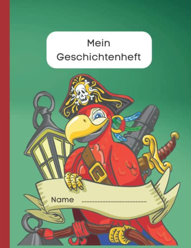 Geschichtenbuch / Geschichtenheft für Kinder - Geschichten selber schreiben: Schreiblinien für die 4. Klasse, 96 Seiten