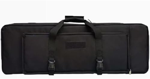 Estuche para Rifle, Bolsa Táctica para Armas, Funda para Arma Funda para Transporte de Armas, Adecuado para Deportes de Pesca, Caza y Tiro(Black,33in/85cm)