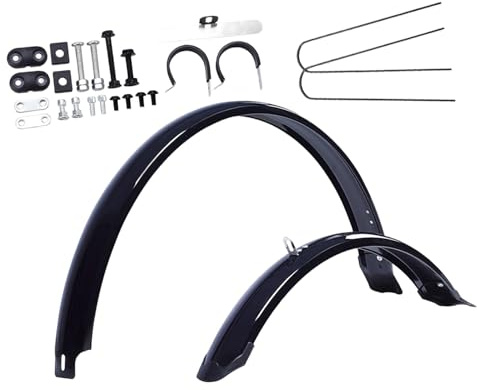 Pegciuho Juego de Guardabarros de Montaña para Bicicleta, Ligeros, Fáciles de Instalar. Suministros Y Accesorios para Guardabarros, 26 Pulgadas