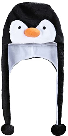 W WIDMANN MILANO Party Fashion - Tiermütze, Party Animals, Stoffhut, Plüschhut, Tierkostüm