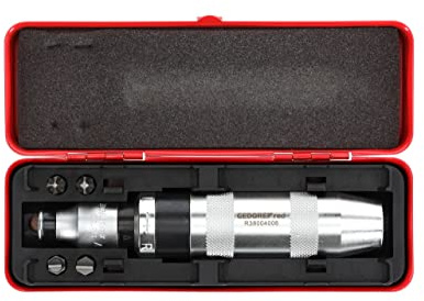 GEDORE red Schraubenlöser-Satz, 6-tlg, 1/2, rechts und links, Handschlagschrauber-Set mit Bits, Hammerbetätigung, R38004006