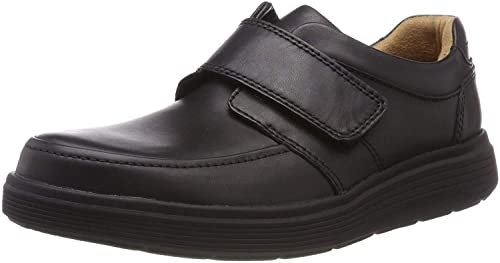 Clarks Un Abode Strap, Men’s Loafers, Black (Black Leather), 10.5 UK