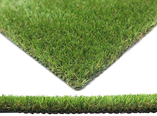 Gazon artificiel en rouleau 4m x 1m Hauteur 20 mm - coloris Chaux Emeraude