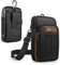 SPAHER Herren Umhängetasche Handytasche Zum Umhängen Gürteltasche Hängetasche Klein Schultertasche Handy Tasche Männer Reisegepäck Smartphone Tasche