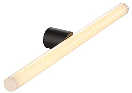 creative cables Lámpara esse14 de pared o techo para bombilla LED lineal S14d - Waterproof IP44 - Sin bombilla, Negro