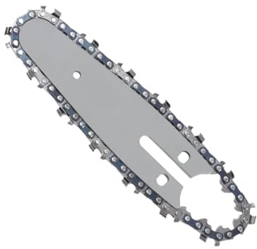 Barra e Catena per Motosega – Kit di Ricambio per Seghe a Catena, Resistenti per Taglio Intenso | Barra Guida e Catena per Lavori di Potatura, Taglio Legna e Manutenzione Giardino