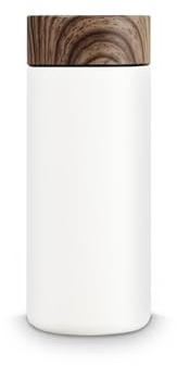 ONCCI 300ML kleine Thermosflasche aus 316 Edelstahl small Wasserflasche mini vakuumisolierte Flasche für heiße und kalte Getränke BPA-frei (Weiß)