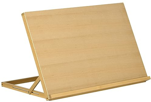 Vinsetto Tischstaffelei Klappbar Verstellbar 75,8 x 51 cm Sitzstaffelei