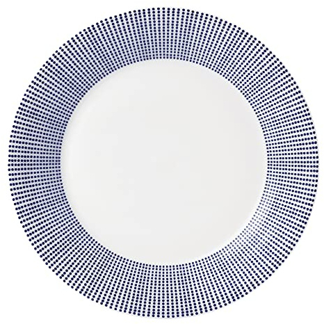 Royal Doulton Pacific 40009457 24cm Side Plate Blue Dot, Porcelain