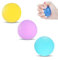 A Hand-Therapie-Bälle, Handtherapie-Bal, Silikon Handtrainer, 3er-Set, Finger-, Handgelenk-, Arthrose-Training, Hand Therapie Übungs, Lindert Stress, 3 Farben