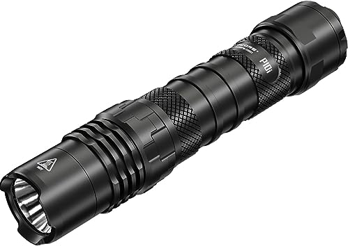 NITECORE LED Taschenlampe P10i - Taktische Akku-Taschenlampe mit 1.800 Lumen für den Polizeieinsatz - Aufladbar - 290 Meter Leuchtweite, Unbekannt