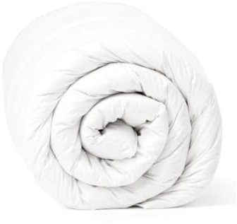 Easy Care Duvet, Hypoallergenic Soft Microfibre Bedding, King Size White Quilt, Lightweight & Breathable, Perfect for Guest Bedrooms & Everyday Use (King – 4.5 Tog)