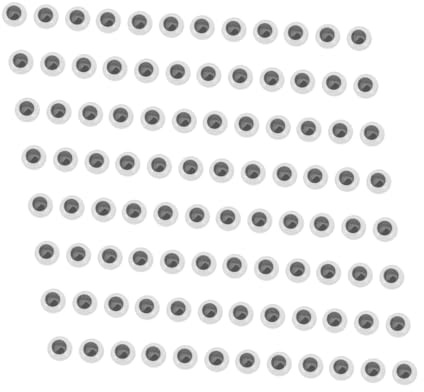 Housoutil 500 piezas Pegatinas de Ojos Móviles Autoadhesivos para Manualidades DIY Adhesivas y Pequeñas para Decoración de Juguetes Álbumes y Proyectos Creativos