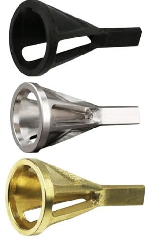 Tidevib Juego de 3 herramientas de desbarbado de acero inoxidable con mango triangular para taladros eléctricos, para tornillos y tuercas roscados y no roscados