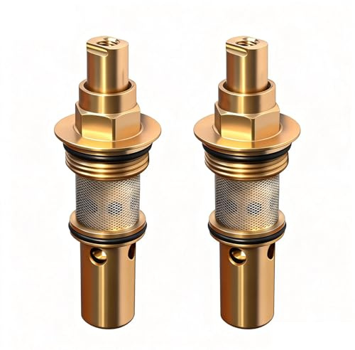 Jrdsw Vanne d'arrêt 0835500M Lot de 2 valves d'arrêt de rechange pour Grohe 08 355 00M