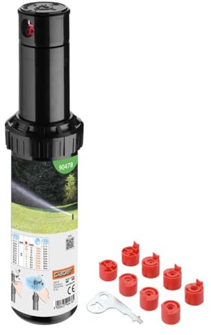 Claber Inter Arroseur, Noir/Orange/Gris