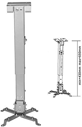 Maclean MC-581 Universal Ceiling Projector Screen Mount Handle Bracket Adjustable Tilt