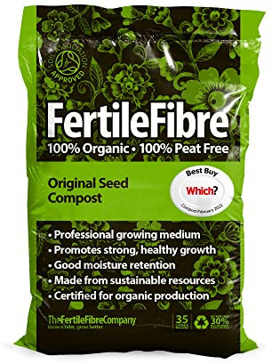 Original Seed Compost 35 Litres From The FertileFibre Company 100% Peat Free