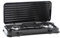 Wiltec Gaskocher 2 flammig in Schwarz Campingkocher mit 2 Kochfeldern 577 x 278 mm 3 Temperaturstufen Outdoor Kocher mit Abdeckung Gasherd