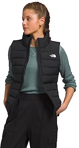 The North Face Women's Antora Rain Pant - Breathable & Waterproof Hiking Pants, Elastic Waistband, Adjustable Drawcord, TNF Black, X-Small