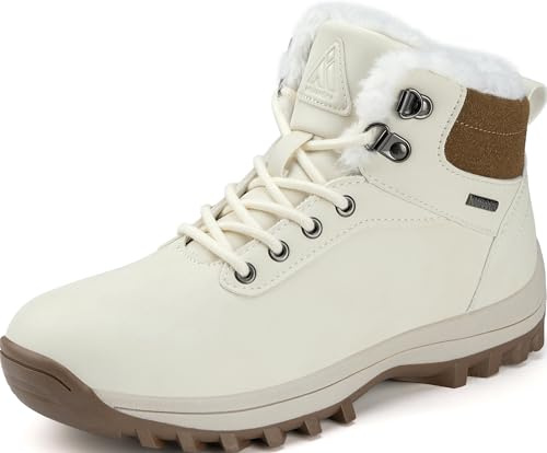Mishansha Homme Femme Bottes de Neige Hiver Randonnée Chaussures Trekking Imperméable Outdoor Boots Taille 36-48 EU