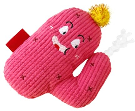 Generico Giochi Con Valeriana Per Gatti Da Interno - Cactus Giocattoli da Mordere con per Gatti | Cuscino Morbido da Masticare con Suono, per Giochi Esercizio e Antinoia per Gattini