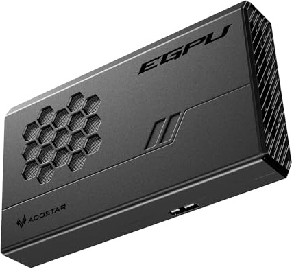 AOOSTAR eGPU XG76XT External GPU Docking Staton, Radeon RX 7600 XT External Graphics Card 8G GDDR6, OCulink + USB4(PCIE4.0x4 100W Power Supply) mini Expansion Card, DP*2/HDMI/TYPE-C