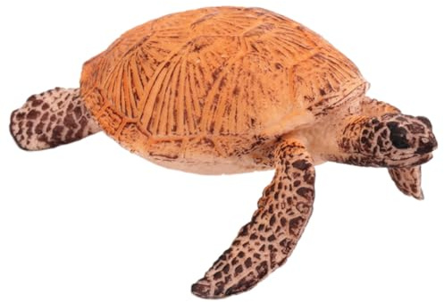 Gogogmee Figura di Tartaruga in Plastica Mini Statica Giocattolo Realistico di Tartaruga Decorazione Ecologica per Giardino in Materiale Resistente e Non Tossico