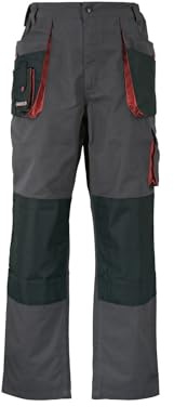 Terratrend jobb 3230-52-6310 herr-trousers storlek 52 i mörkgrå/svart