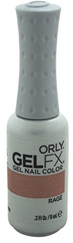 Orly GelFx Nail Lacquer Manicure Infused with Vitamin A and E, Rage Gel 9 ml