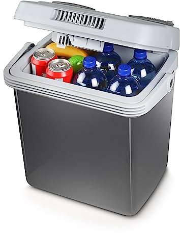 Tristar KB-7526 Kühlbox – Fassungsvermögen: 19 Liter – Energieeffizienzklasse A++, Black/Gray