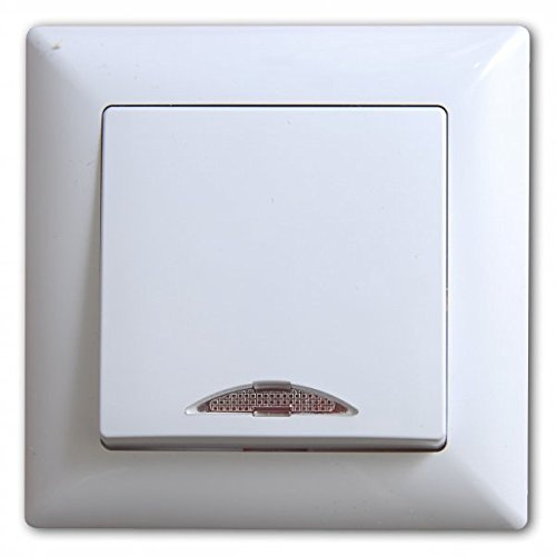 Visage Schalter Ein-/Ausschalter mit Beleuchtung Weiss