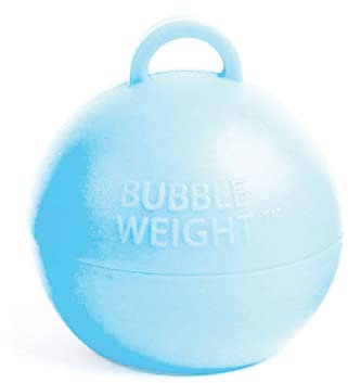 Poids ballon hélium bleu ciel 35 g