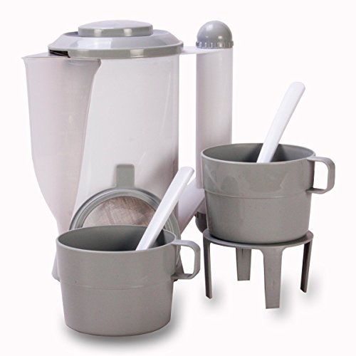White 12v In Car, Boat, Caravan & Motorhome Travel Kettle - (Ideal for Camping & Festivals)