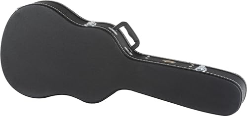 Rocktile Étui Guitare Western 4/4 Style APX (gigbag rembourré, Compartiment intérieur intégré, verrouillable, Dimensions intérieures Max LxPxH : 104 x 38 x 12 cm) Noir