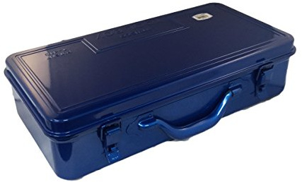 TRUSCO trunk tool box with plastic tray T-410