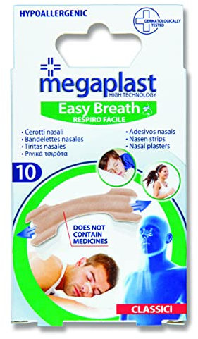 FORNOR MEGAPLAST 17903 CEROTTI NASALI TRASPARENTI 10 pz