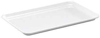 WACA 1310 Auslageplatte Präsentationsplatte 300 x 190 x 17 mm, Farbe:weiß
