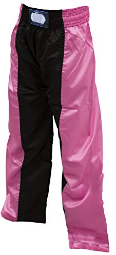 BAY® Kickboxhose pink/schwarz Größe XXS