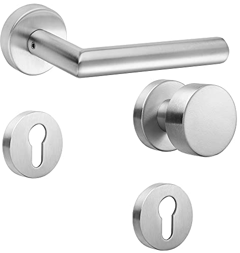 Ck-türbeschläge Hochwertiger Rosettenbeschlag aus Edelstahl, New Orleans