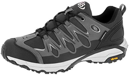 Brütting Expedition Unisex Promenadskor, Svart/grå, 45 EU