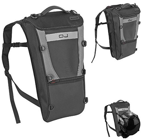 BORSA ZAINO PORTA CASCO PER MOTO E SCOOTER M052 OJ ATMOSFERE