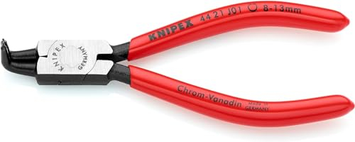 KNIPEX Sicherungsringzange für Innenringe in Bohrungen mit Kunststoff überzogen 130 mm, 44 21 J01