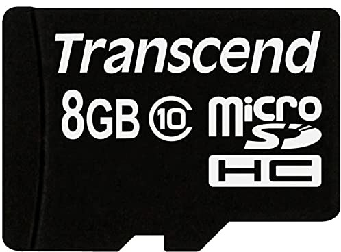 Transcend 8GB microSDXC/SDHC Class 10 (Premium) with Adapter
