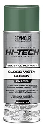 Seymour 16-131 Hi-Tech Enamels Spray Paint, Gloss Vista Green
