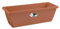 elho Barcelona Balkonkasten 50 - Übertopf für Balkon & Außen - Ø 49.8 x H 16.0 cm - Braun/Terra
